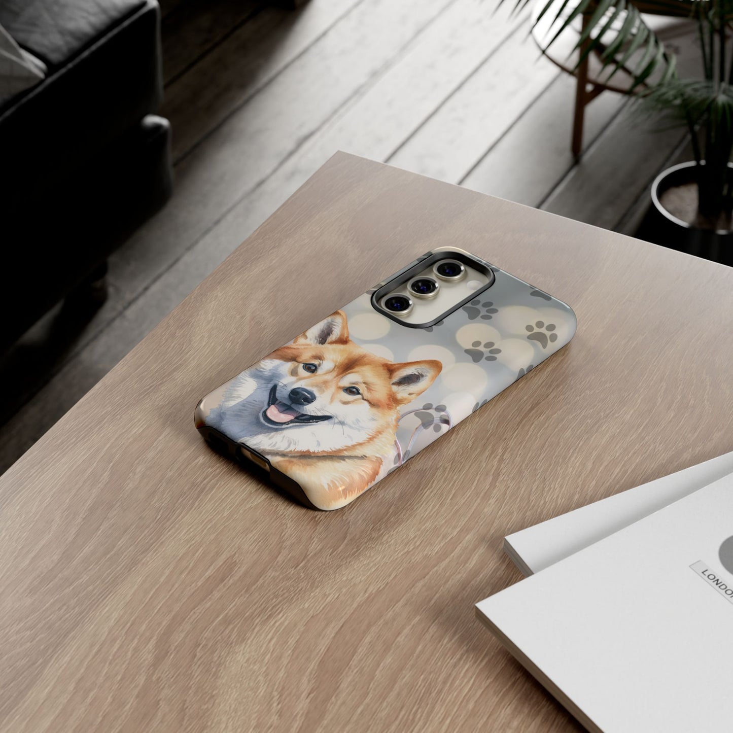 Shiba Inu Phone Case by Tough Cases (Apple iPhone, Samsung Galaxy, and Google Pixel)