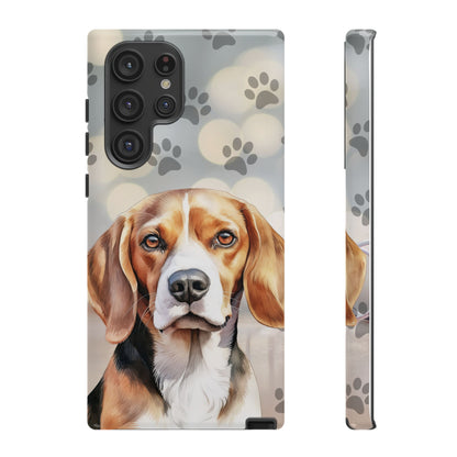 Beagle Phone Case by Tough Cases (Apple iPhone, Samsung Galaxy, and Google Pixel) Beagle