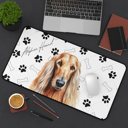 Afghan Hound Desk Mat