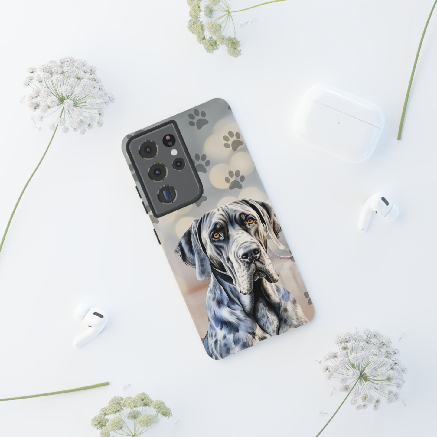 Great Dane Phone Case by Tough Cases (Apple iPhone, Samsung Galaxy, and Google Pixel)