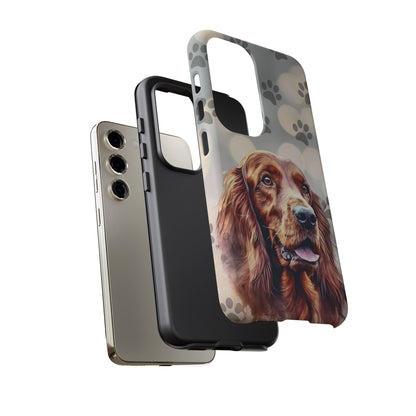 Irish Setter Phone Case by Tough Cases (Apple iPhone, Samsung Galaxy, and Google Pixel)