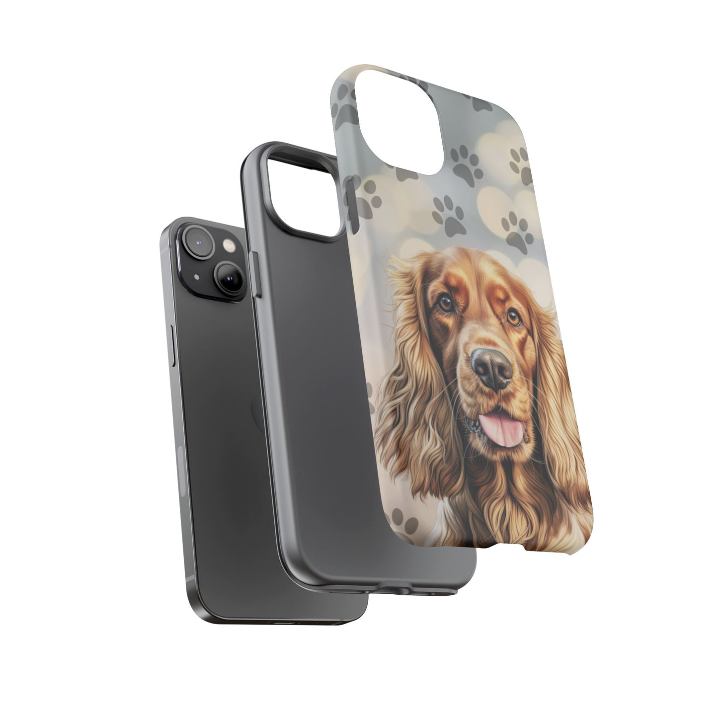 Cocker Spaniel Phone Case by Tough Cases (Apple iPhone, Samsung Galaxy, and Google Pixel)