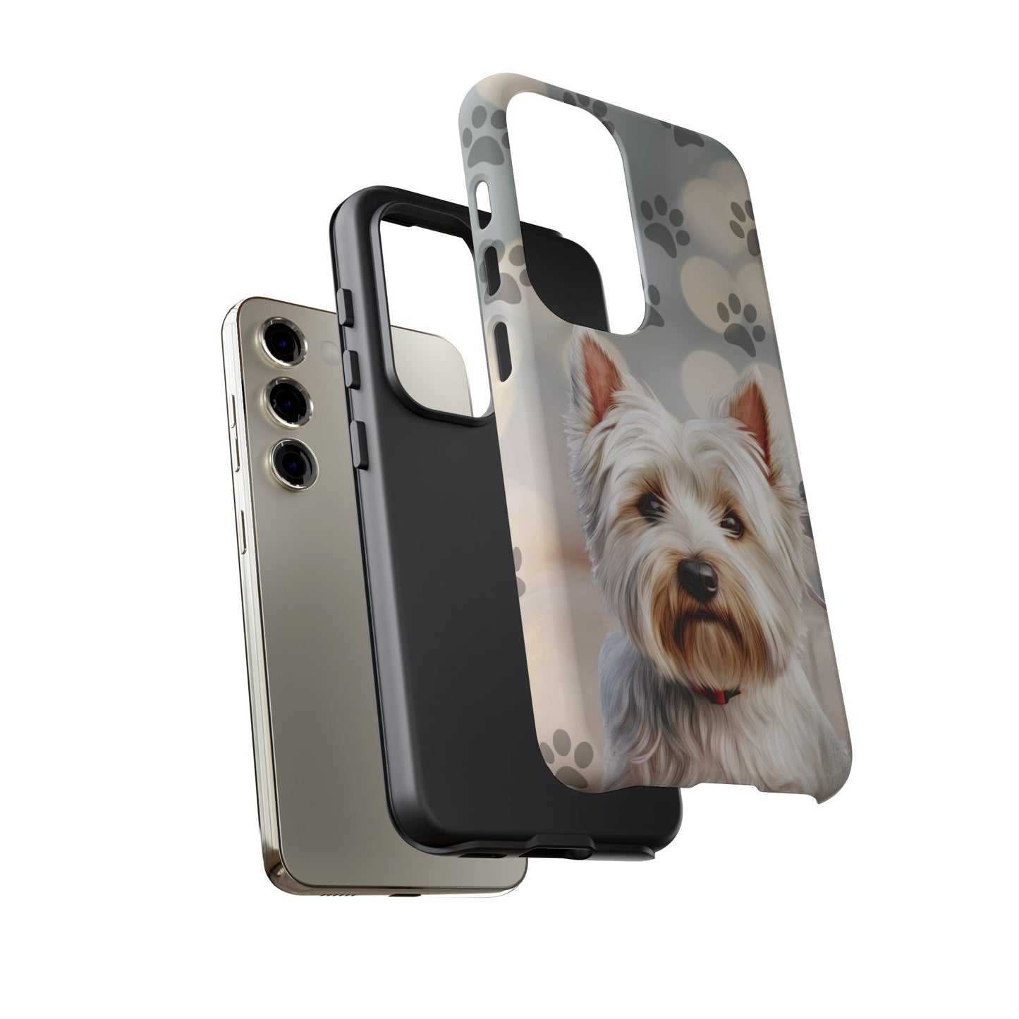 West Highland White Terrier by Tough Cases (Apple iPhone, Samsung Galaxy, and Google Pixel)