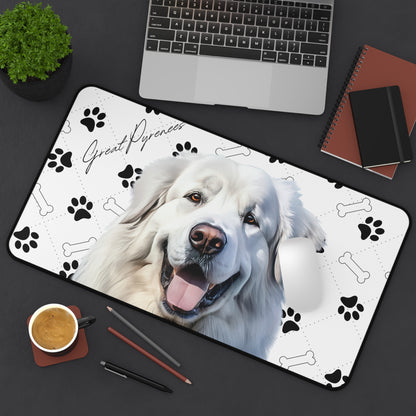 Great Pyrenes Desk Mat