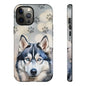 Siberian Husky Phone Cases by Tough Cases (Apple iPhone, Samsung Galaxy, and Google Pixel)
