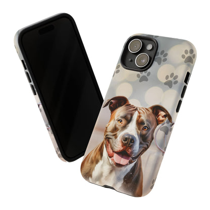 Phone Case by Tough Cases (Apple iphone, Samsung Galaxy, Google Pixel) Staffordshire Terrier