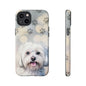 Maltese Phone Case by Tough Cases (Apple iPhone, Samsung Galaxy, and Google Pixel)
