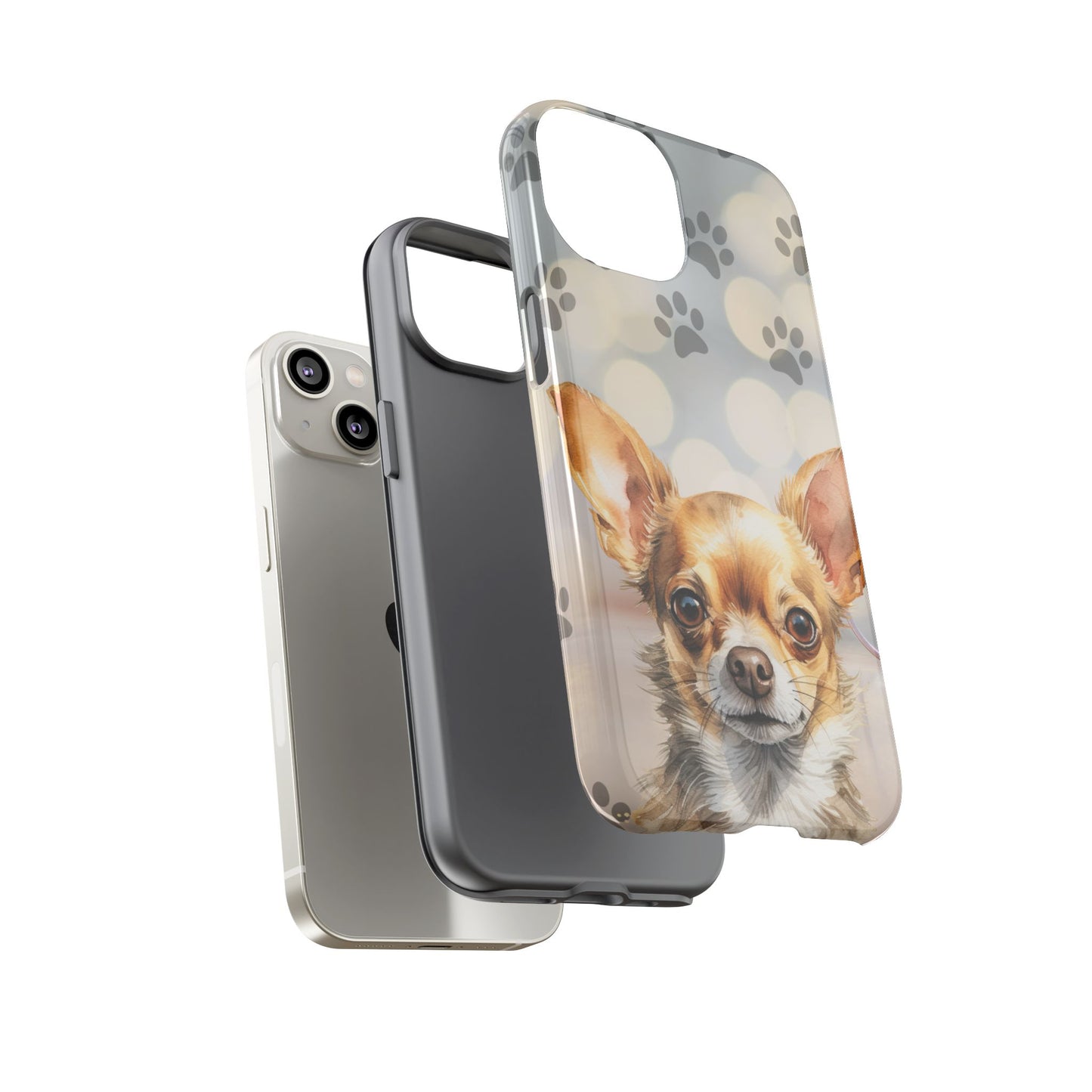 Chihuahua phone case by Tough Cases (Apple iPhone, Samsung Galaxy, and Google Pixel)