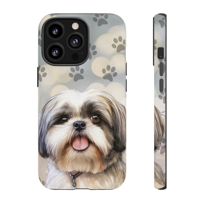 Shih Tzu iPhone 15 Case by Tough Cases (iPhone 15, Pro, Plus and Pro Max)