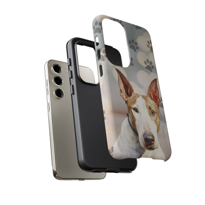 Bull Terrier Phone Case by Tough Cases (Apple iPhone, Samsung Galaxy, and Google Pixel)