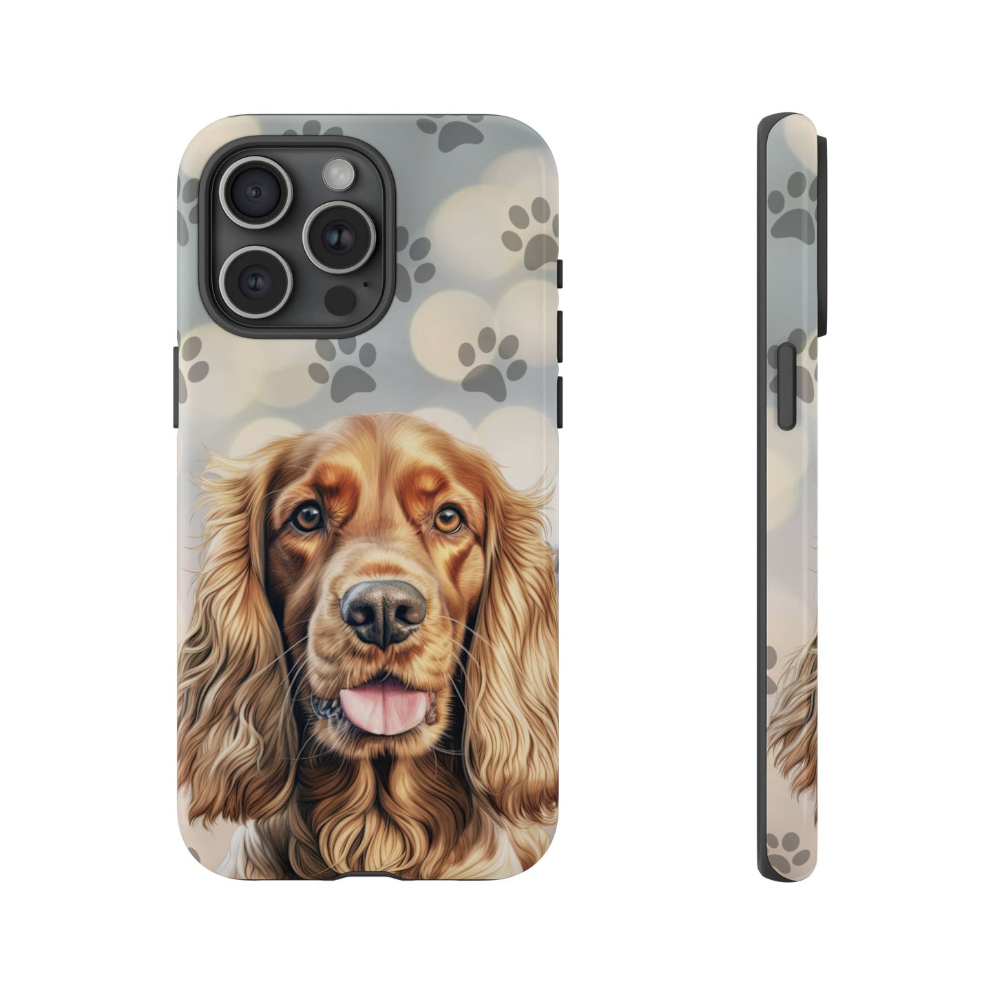 Cocker Spaniel Phone Case by Tough Cases (Apple iPhone, Samsung Galaxy, and Google Pixel)