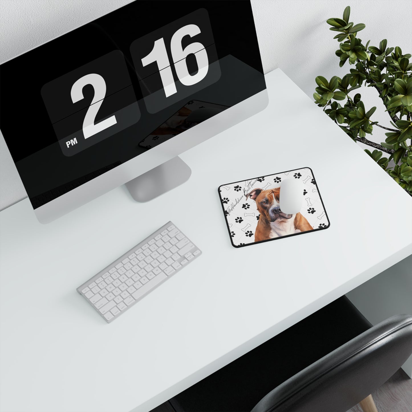 Staffordshire Bull Terrier Gaming Mouse Pad