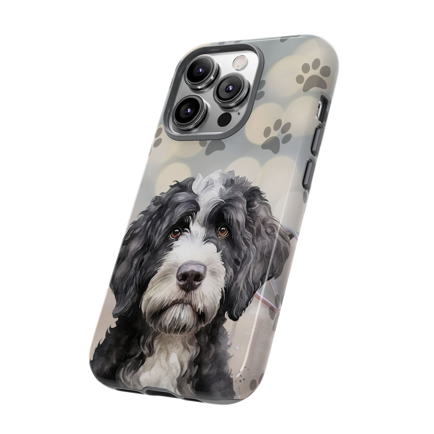 Portuguese Water Dog by Tough Cases (Apple iPhone, Samsung Galaxy, and Google Pixel)