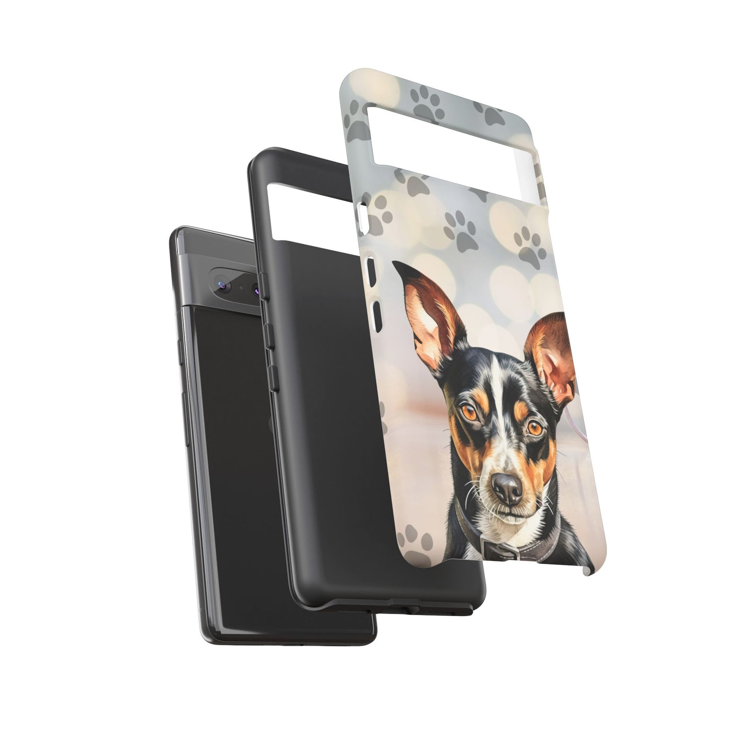 Rat Terrier by Tough Cases a (Apple iPhone, Samsung Galaxy, and Google Pixel)