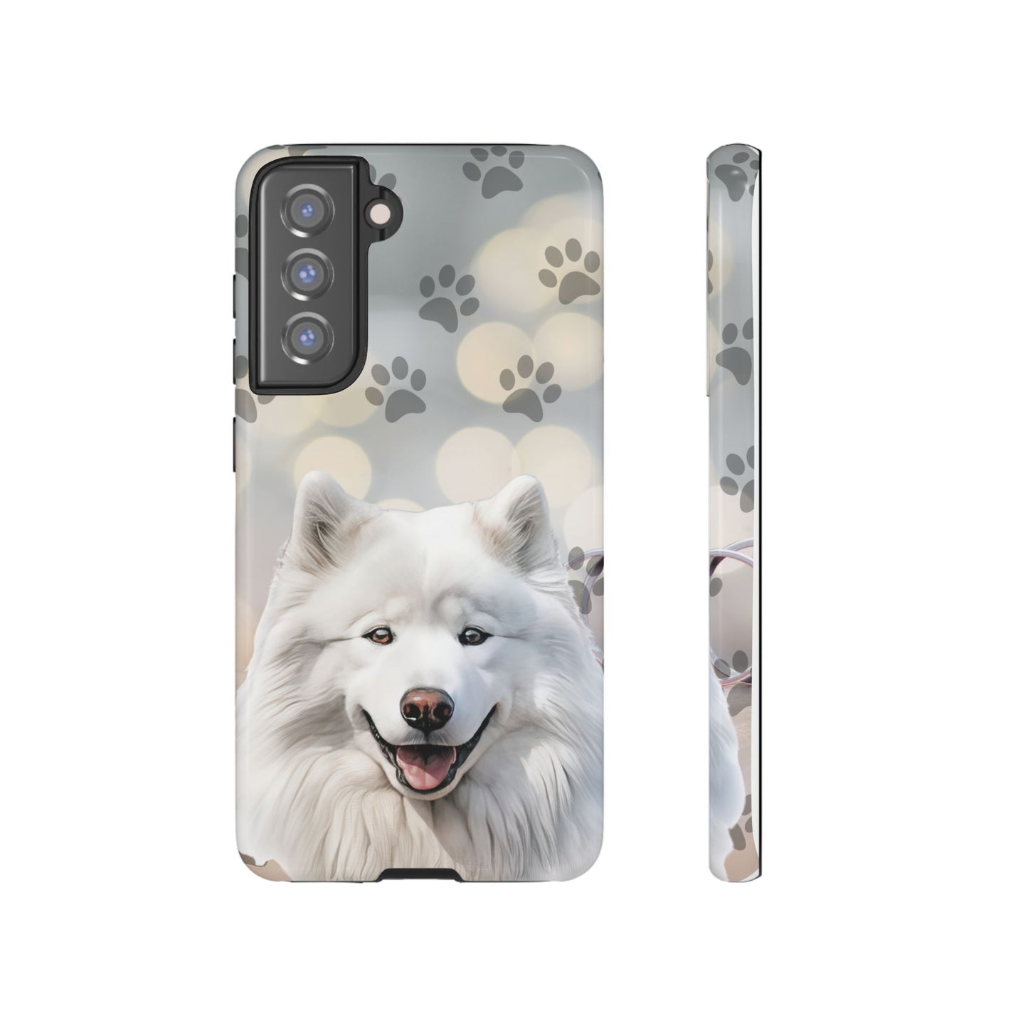 Samoyed Phone Case by Tough Cases (Apple iPhone, Samsung Galaxy, and Google Pixel)