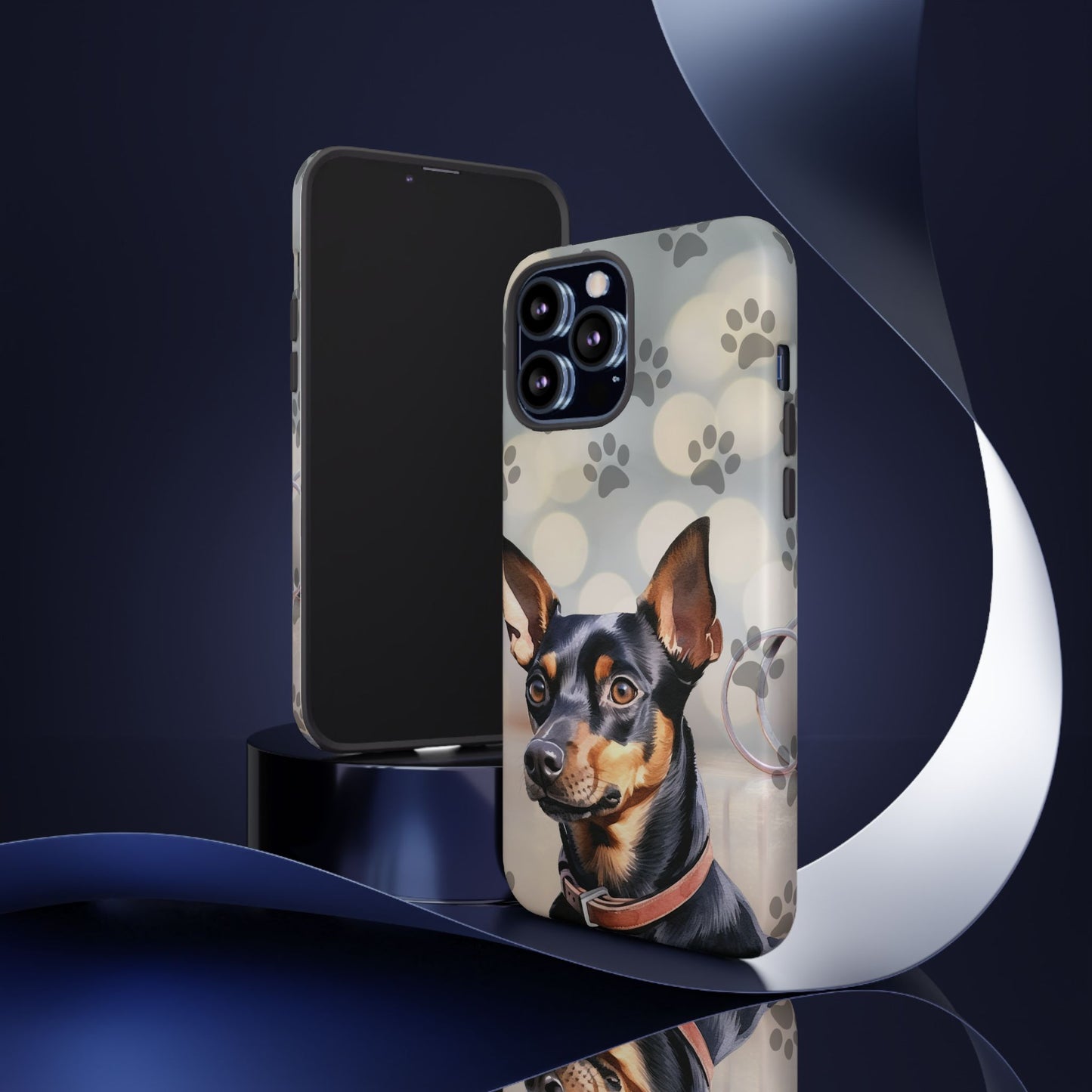 Miniature Pinscher by Tough Cases (Apple iPhone, Samsung Galaxy, and Google Pixel)