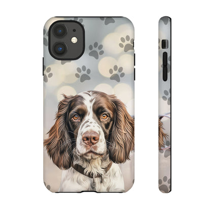 English Springer Spaniel Phone Case by Tough Cases (Apple iPhone, Samsung Galaxy, and Google Pixel)