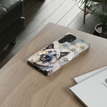 Norwegian Elkhound by Tough Cases (Apple iPhone, Samsung Galaxy, and Google Pixel)