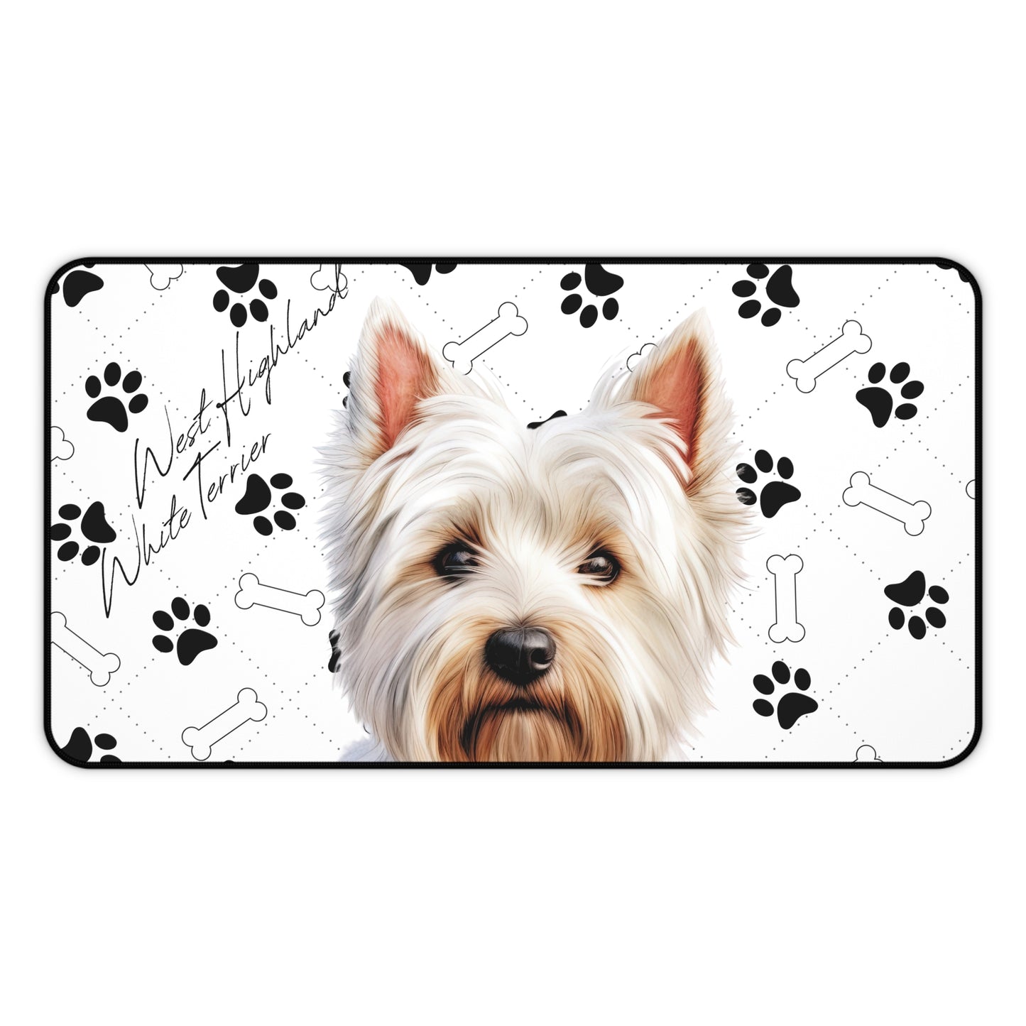 West Highland White Terrier Desk Mat