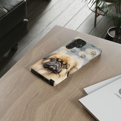 Pekingese by Tough Cases (Apple iPhone, Samsung Galaxy, and Google Pixel devices)