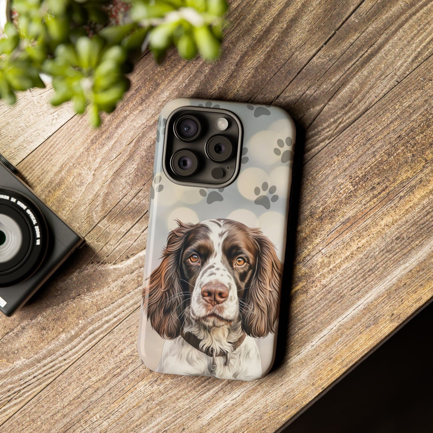English Springer Spaniel Phone Case by Tough Cases (Apple iPhone, Samsung Galaxy, and Google Pixel)