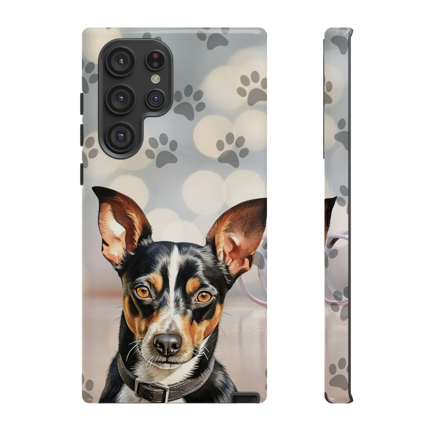 Rat Terrier by Tough Cases a (Apple iPhone, Samsung Galaxy, and Google Pixel)