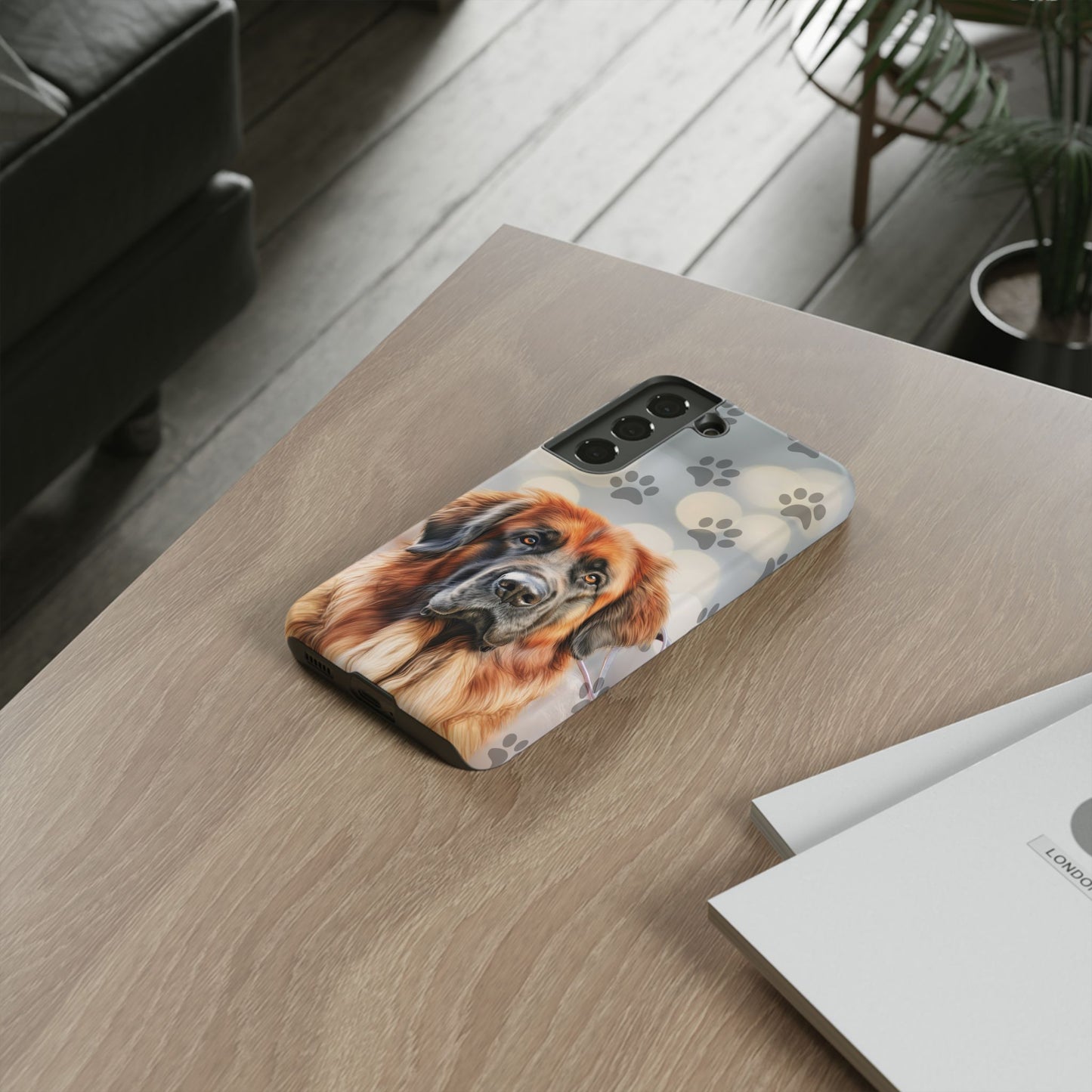 Leonberger Phone Case by Tough Cases (Apple iPhone, Samsung Galaxy, and Google Pixel)