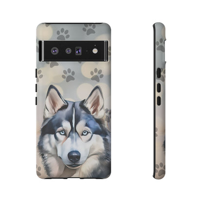 Siberian Husky Phone Cases by Tough Cases (Apple iPhone, Samsung Galaxy, and Google Pixel)