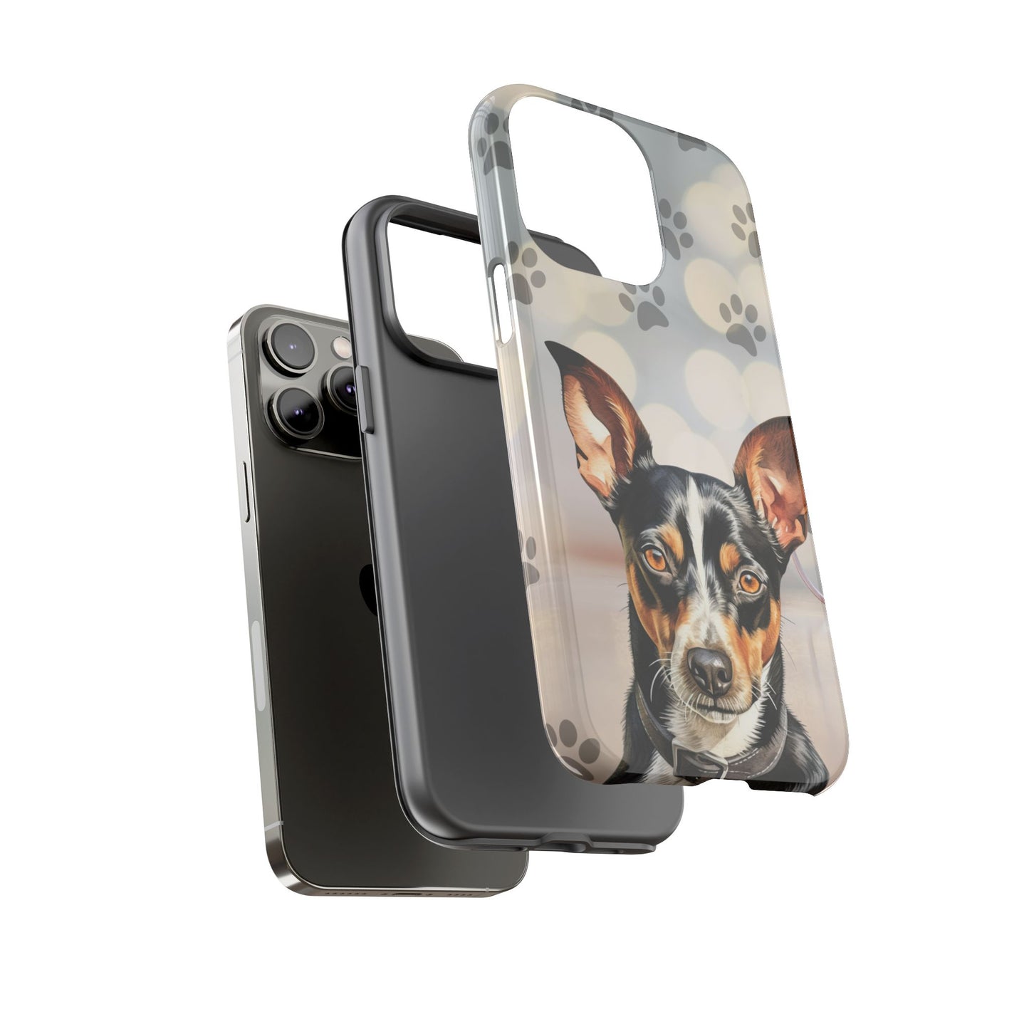 Rat Terrier by Tough Cases a (Apple iPhone, Samsung Galaxy, and Google Pixel)