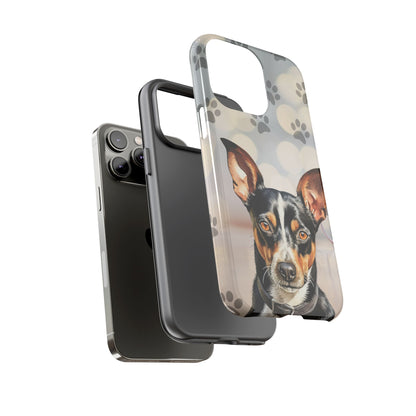 Rat Terrier by Tough Cases a (Apple iPhone, Samsung Galaxy, and Google Pixel)