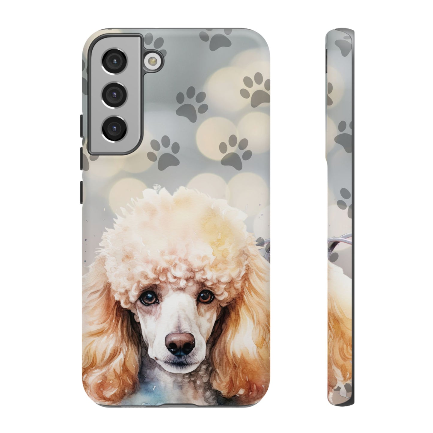Poodle Phone Case by Tough Cases (Apple iPhone, Samsung Galaxy, and Google Pixel )