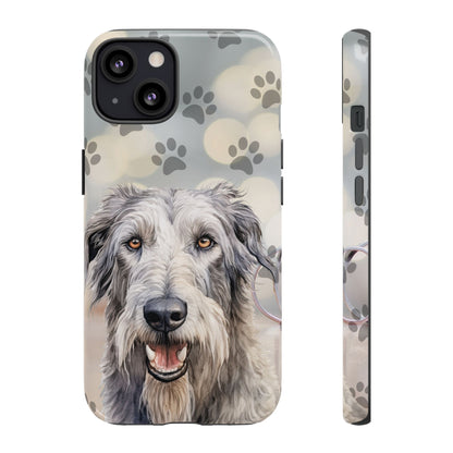 Irish Wolfhound Phone Case by Tough Cases (Apple iPhone, Samsung Galaxy, and Google Pixel)