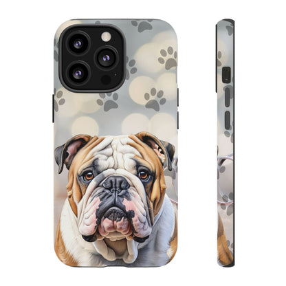 Bull Dog Phone Case by Tough Cases (Apple iPhone, Samsung Galaxy, and Google Pixel)