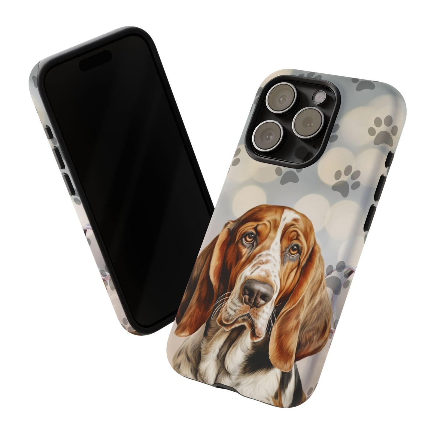 Basset Hound Phone Case by Tough Cases (Apple iPhone, Samsung Galaxy, and Google Pixel)