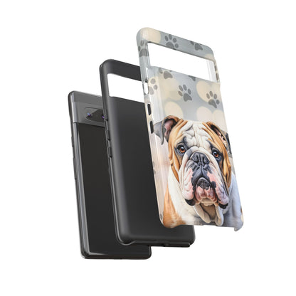 Bull Dog Phone Case by Tough Cases (Apple iPhone, Samsung Galaxy, and Google Pixel)