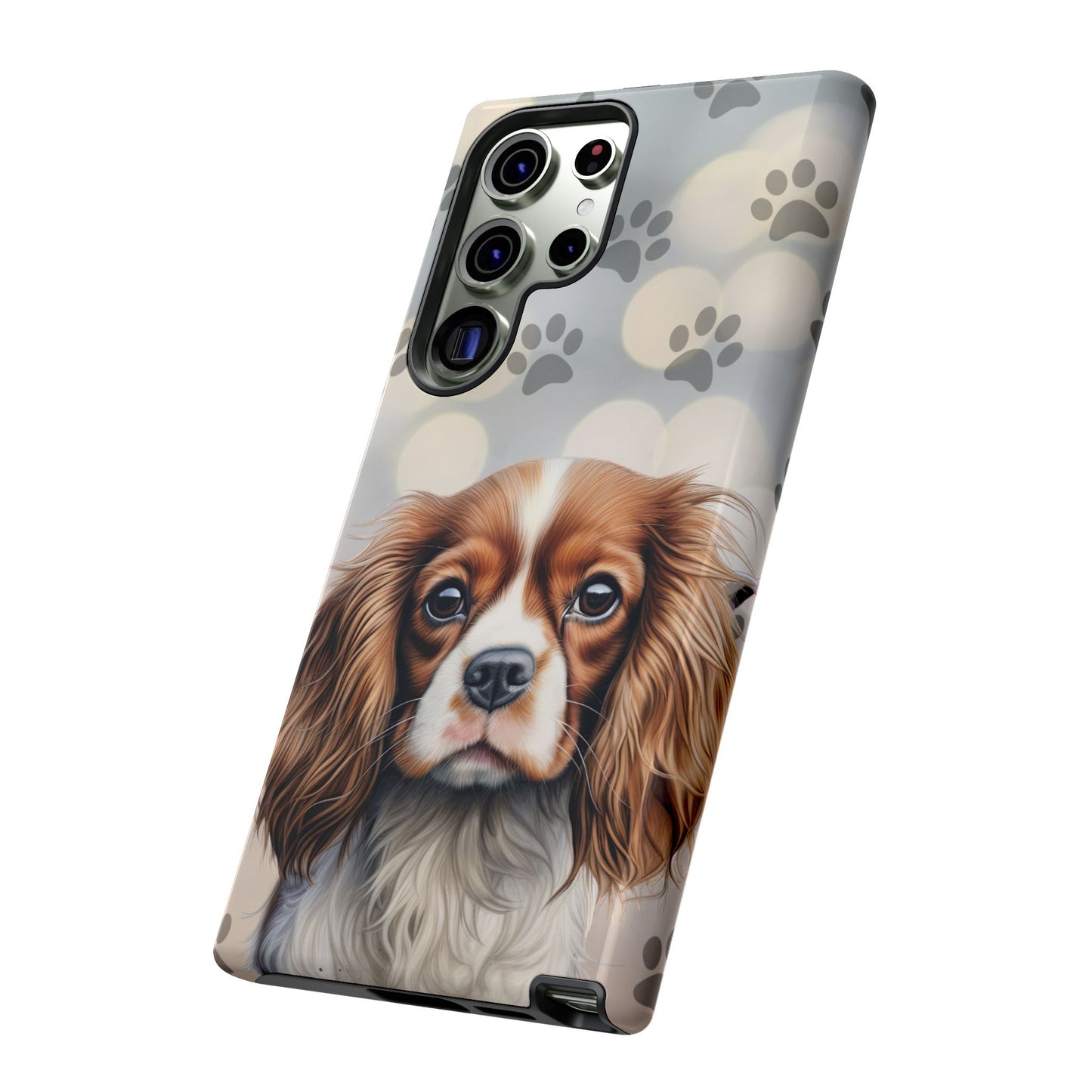 Cavalier King Charles Spaniel phone case by Tough Cases (Apple iPhone, Samsung Galaxy, and Google Pixel)
