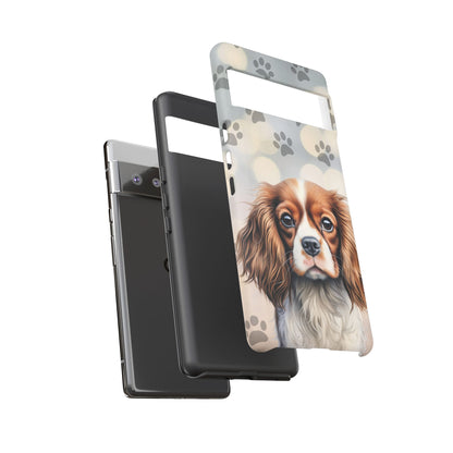 Cavalier King Charles Spaniel phone case by Tough Cases (Apple iPhone, Samsung Galaxy, and Google Pixel)