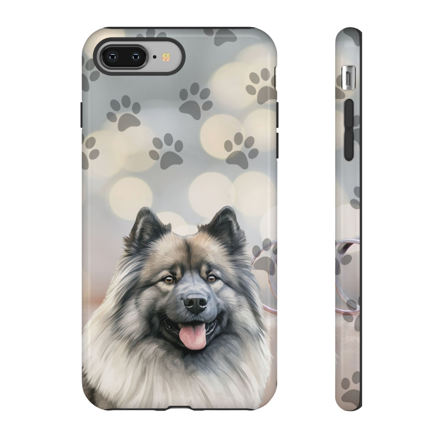 Keeshond Phone Case by Tough Cases ( Apple iPhone, Samsung Galaxy, and Google Pixel)