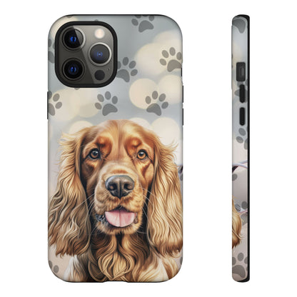 Cocker Spaniel Phone Case by Tough Cases (Apple iPhone, Samsung Galaxy, and Google Pixel)