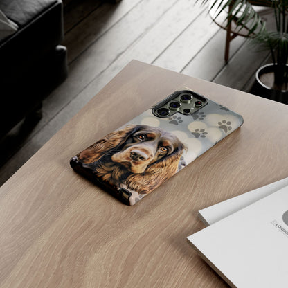 English Cocker Spaniel Phone Case by Tough Cases (Apple iPhone, Samsung Galaxy, and Google Pixel)