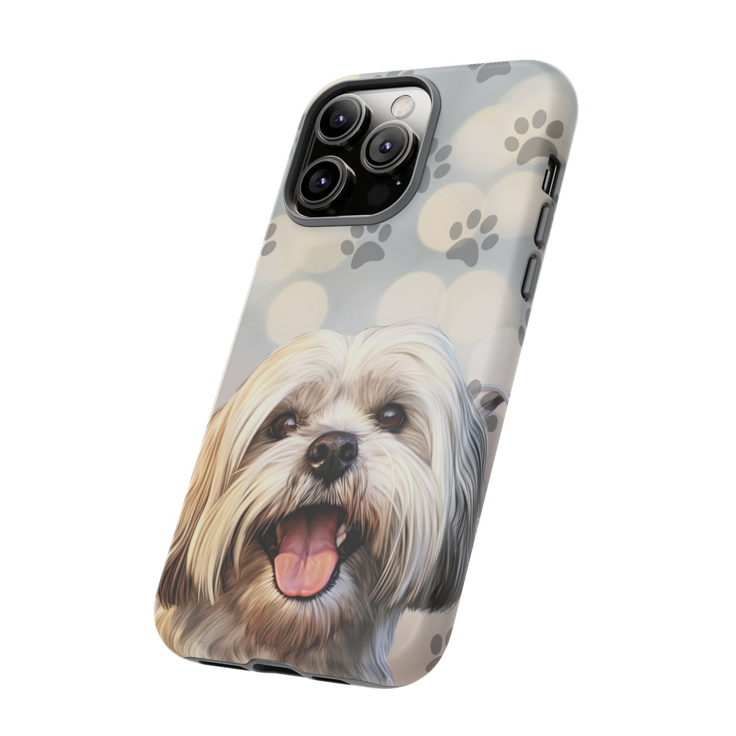 Lhasa Apso Phone Case by Tough Cases (Apple iPhone, Samsung Galaxy, and Google Pixel)