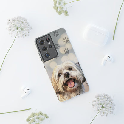 Lhasa Apso Phone Case by Tough Cases (Apple iPhone, Samsung Galaxy, and Google Pixel)