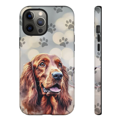Irish Setter Phone Case by Tough Cases (Apple iPhone, Samsung Galaxy, and Google Pixel)