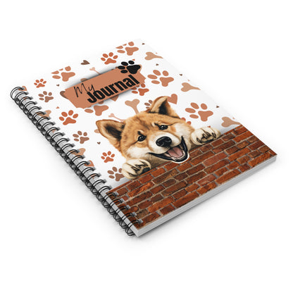Akita Spiral Notebook - Ruled Line