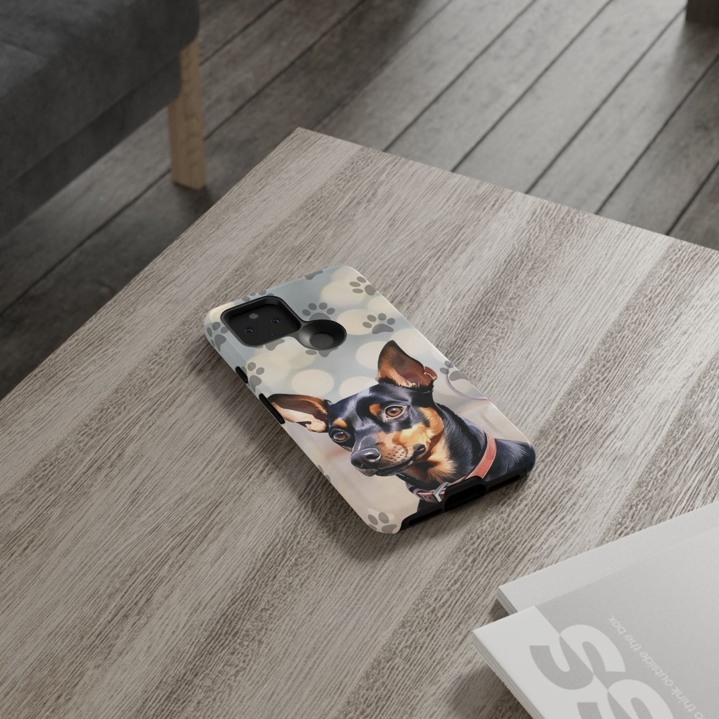 Miniature Pinscher by Tough Cases (Apple iPhone, Samsung Galaxy, and Google Pixel)