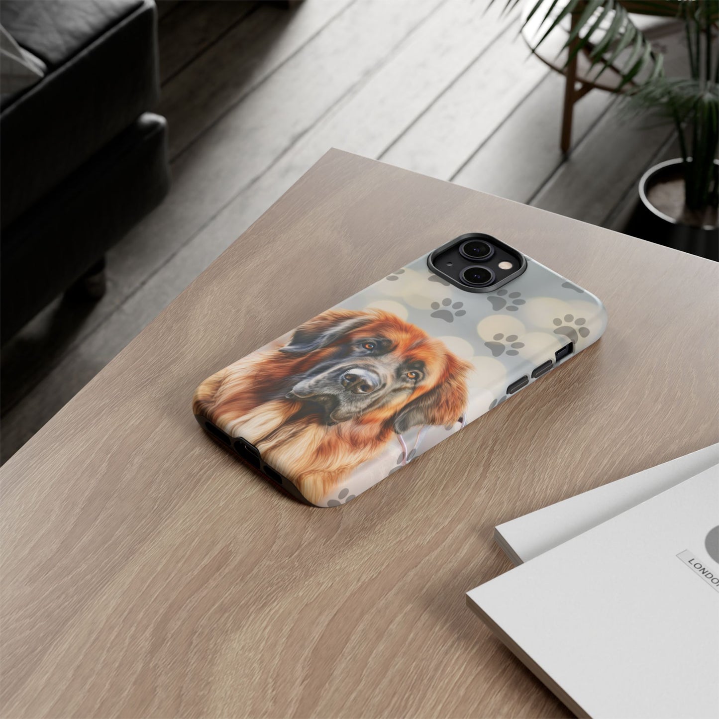 Leonberger Phone Case by Tough Cases (Apple iPhone, Samsung Galaxy, and Google Pixel)