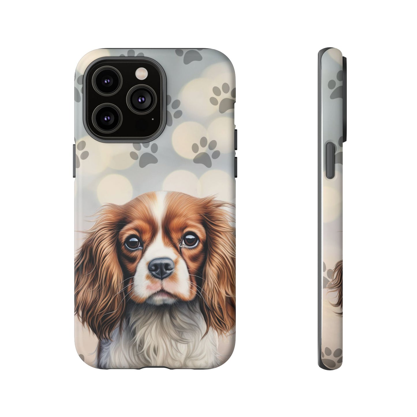 Cavalier King Charles Spaniel phone case by Tough Cases (Apple iPhone, Samsung Galaxy, and Google Pixel)