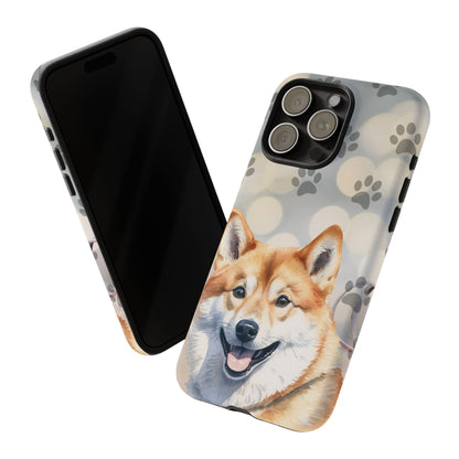 Shiba Inu Phone Case by Tough Cases (Apple iPhone, Samsung Galaxy, and Google Pixel)