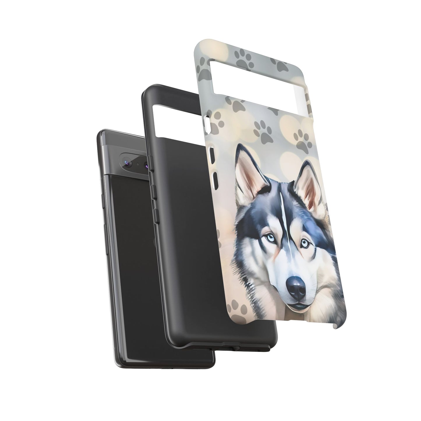 Siberian Husky Phone Cases by Tough Cases (Apple iPhone, Samsung Galaxy, and Google Pixel)
