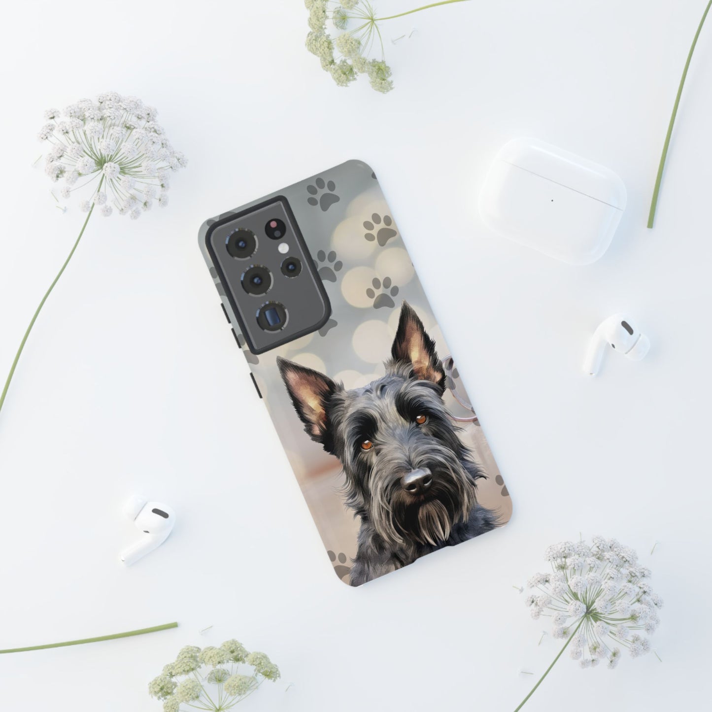 Scottish Terrier by Tough Cases (Apple iPhone, Samsung Galaxy, and Google Pixel)